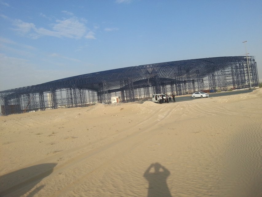 莱西大型场馆网架工程