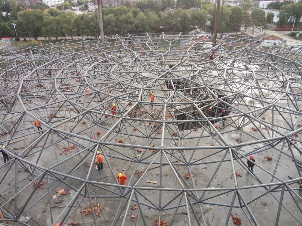 莱西全民健身中心网架